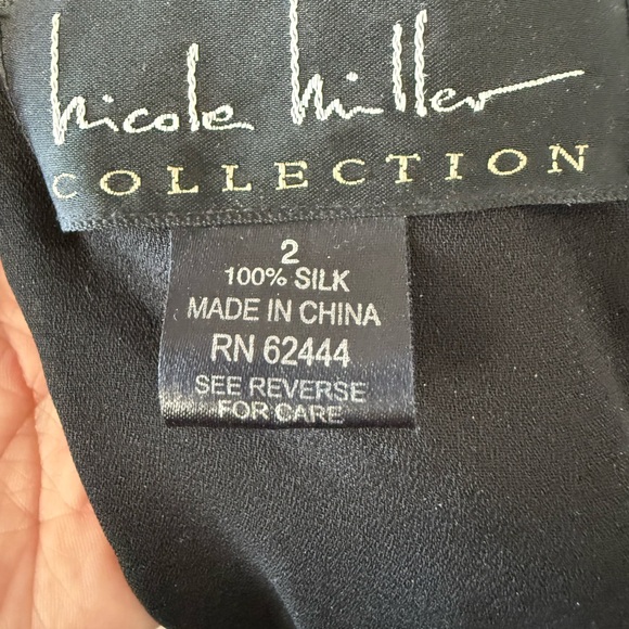 Nicole Miller Strapless Paisley Maxi Dress Boho Evening Gown - Picture 2 of 7